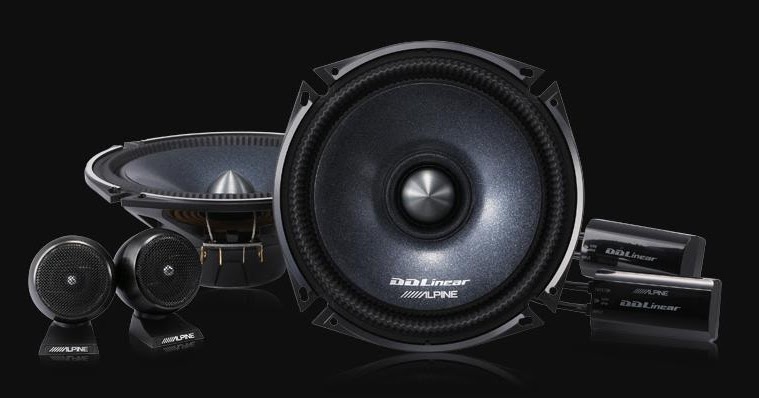 Malaysia Car Audio: Alpine DDL-RT17S 6.5 Component Speakers